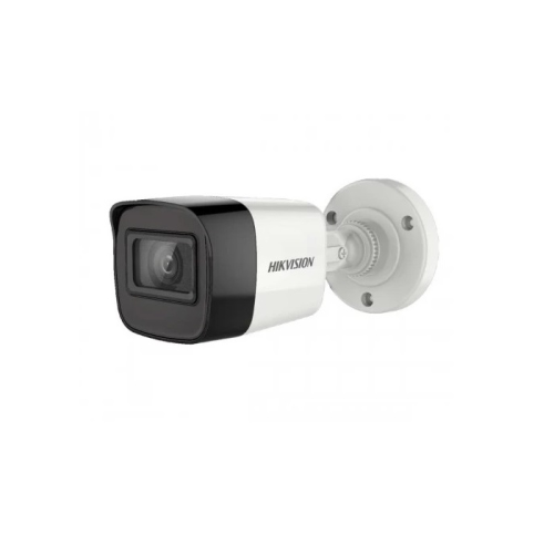 Hikvision DS-2CD1021G0-I 2.8mm Fixed Mini Bullet Network Camera, H.265+, Weather Proof, HD Video, EXIR, Support Human Detection,  Water and dust resistant (IP67)