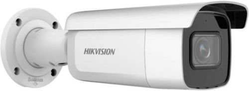 Hikvision 6 MP AcuSense Motorized Varifocal Bullet Network Camera, 2.8 to 12mm, H.265+, 120 dB True WDR, H.265+ Compression, IP67 / IK10 Protection, White | DS-2CD2663G2-IZS