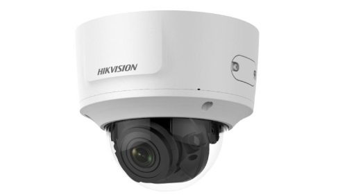 Hikvision DS-2CD3745G0-IZSUHK 4 MP IR Varifocal Dome Network Camera, 1/2.5" Progressive Scan CMOS, 2688 × 1520@30 fps, H.265+, Auto-iris, IR range: Up to 50 m, Built-in micro SD up to 128 GB, Powered by Darkfighter