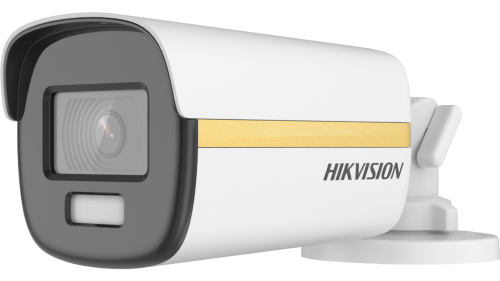 HIKVISION 4K ColorVu PoC Fixed Mini Bullet Camera High quality imaging with 8 MP, 3840 × 2160 resolution DS-2CE12UF3T-E