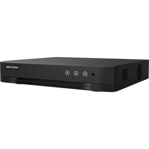 Hikvision 4-ch 1080p Lite 1U H.265 DVR, Up to 5-ch IP camera, Up to 1080p Lite@30 fps , Max. 1200 m for 720p HDTVI signal, H.265 Pro+, Audio coaxial cable, human and vehicle Detection 2.0 | DS-7204HGHI-K1-S/M1 LITE 