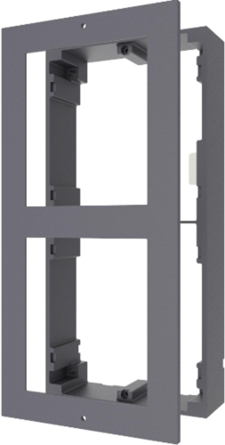 Hikvision DS-KD-ACW2 2 Surface mounting module brackets of modular door station: includes 2 module frame , 2 module front panel, 1 button cover and some other necessary accessories