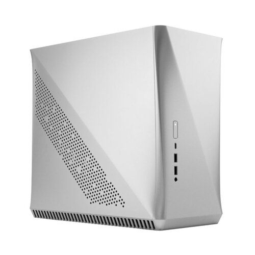 Fractal Design Era ITX Carbon Tempered Glass Mini-ITX Computer Case, Water-Cooling Ready, USB Type-C, Top Panel, Small Form Factor, Aluminium