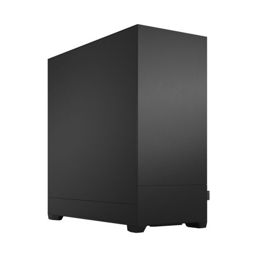 Fractal Design Pop XL Silent TG Mid-Tower Case, Tempered Glass Side Panel, Up to 360mm & 6x120mm Fan Support, Hidden Compartment, Boosting A irflow, USB-C IO Panel, Black  FD-C-POS1X-02