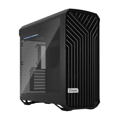 Fractal Design Torrent Full Tower Case, 2x 180 PWM & 3x140 mm fans, Motherboard Supports Upto E-ATX, PSU Supports Upto ATX , GPU max length 461 mm, 6x Drive mounts, 7x Expansion slots, Fixed cable straps,  | FD-C-TOR1A-01
