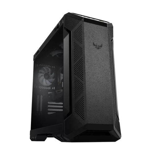ASUS TUF Gaming GT501VC case supports up to EATX with metal front panel, tempered-glass side panel, 360mm water-cooling,  USB 3.1 Gen 1,90DC00A2-B09000 