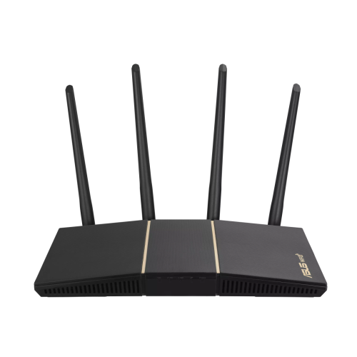 ASUS RT-AX57 (AX3000) Dual Band WiFi 6 Extendable Router, Subscription-free Network Security, Instant Guard, Advanced Parental Controls, Built-in VPN, AiMesh Compatible, Gaming & Streaming, Smart Home | 90IG06Z0-MU2C00 