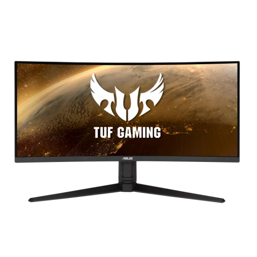 ASUS TUF VG34VQL1B UltraWide Curve Gaming Monitor, 34" UWQHD VA Display, 165Hz Refresh Rate, 1ms Response Time, AMD FreeSync Premium, 1500R Curvature, 16.7m Display Colors, Black | 90LM06F0-B01170