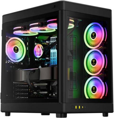 Gamdias NESO P1 EATX Full Tower Gaming PC Case, Black