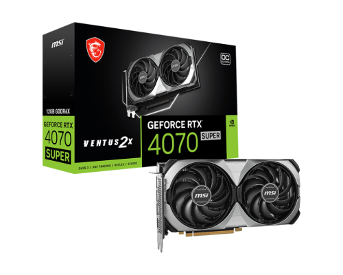 GeForce RTX™ 4070 SUPER 12G VENTUS 2X OC