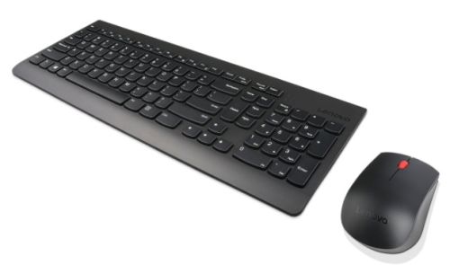 Lenovo 510 Wireless Combo Keyboard & Mouse Combo, Island-style Keys for Better Accuracy, Optical Mouse With 1200 DPI Resolution, 2.4GHz Wireless Connectivity, English (US) Layout, Black | GX30N81776