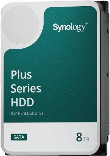 Synology 8TB HAT3300 Plus Series SATA III 3.5" Internal NAS HDD, 256MB Cache, 5400 rpm Rotational Speed, Up to 202 MB/s Sustained Transfer Rate, 1 Million Hours MTBF | HAT3300-8T