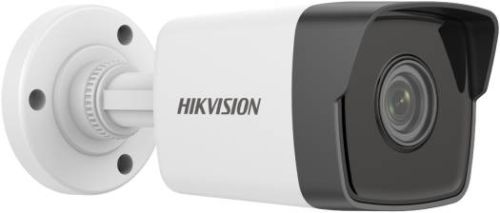 Hikvision DS-2CD1021-I 2.0 MP CMOS Network Bullet Camera, 4mm Fixed Focal Lens, Up To 30m IR Range, Dual Stream, 3D Digital Noise Reduction, IP67, White - Black  DS-2CD1021G0E-IECO-4mm