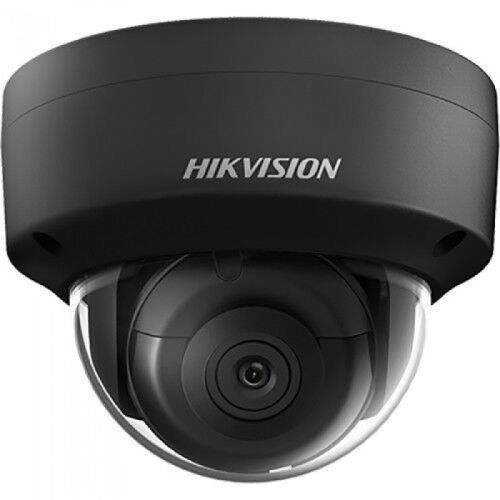 Hikvision DS-2CD2143G0-I(S) 4 MP IR Fixed Dome Black Network Camera, 1/3" Progressive Scan CMOS, 2688 × 1520 @30fps, 2.8/4/6/8 mm fixed lens, H.265+, 2 Behavior analyses, and face detection, H.265+, IP67, IK10, 3-Axis adjustment,