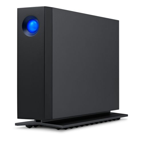 LaCie d2 Professional 8TB External HDD, 7200 RPM Disk Speed, Rescue Data Recovery Services, Speeds of up to 260 MB/s, For Mac And PC Desktop, 1 Month Adobe CC, USB-C / USB 3.1, Black | STHA8000800