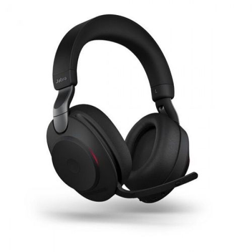 Jabra Evolve2 85, Link380a MS Stereo, Active Noise Cancellation, Up to 30hrs Talk time, Up to 37hrs Music Time, Bluetooth 5.0, Black | 28599-999-999