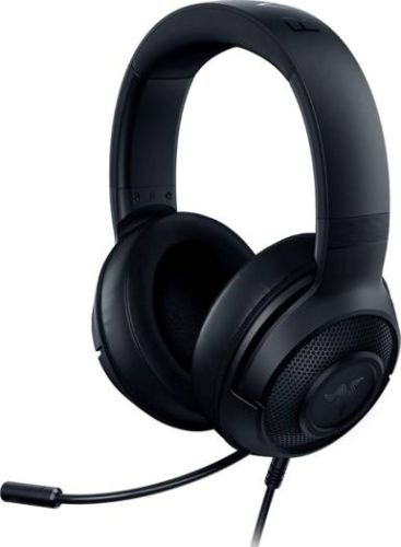 Razer Kraken X Lite Ultralight Gaming Headset: 7.1 Surround Sound Capable - Lightweight Frame - Bendable Cardioid Microphone - for PC, Xbox, PS4, Nintendo Switch - Classic Black | RZ04-02950100-R381