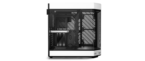 HYTE Y60 Modern Aesthetic Dual Chamber Mid-Tower ATX Computer Gaming Case Only-ALL WHITE (CS-HYTE-Y60-WW),1220000350380,848604044590