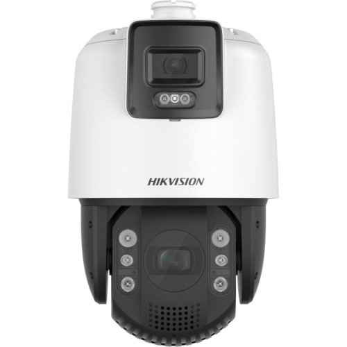Hikvision DS-2SE7C124IW-AE(32x/4)(S5) Acusense Darkfighter Smart-Linkage 32X 4Mp Ptz + Panoramic Camera 4Mm Lens White Light Alarm Audible Warning 150M Ir 24 Vac & Hi-Poe 550Mm*