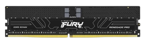Kingston FURY Renegade Pro 32GB DDR5 ECC Desktop Memory, 6000MT/s Memory Speed, CL32 CAS Latency, ECC Registered, XMP 3.0 / EXPO, 288-Pin, 1.35 Volts, Black | KF560R32RBE-32