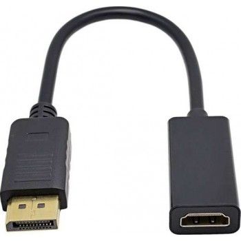 Kongda DisplayPort to HDMI 20cm Adapter