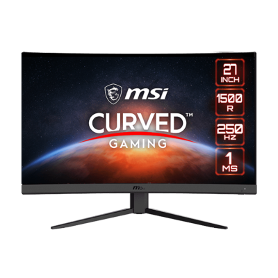 MSI G27C4X 27" CURVED 250HZ 1MS WIDE COLOR GAMUT FRAMELESS DESIGN DP,HDMI MONITOR | 9S6-3CA91T-200