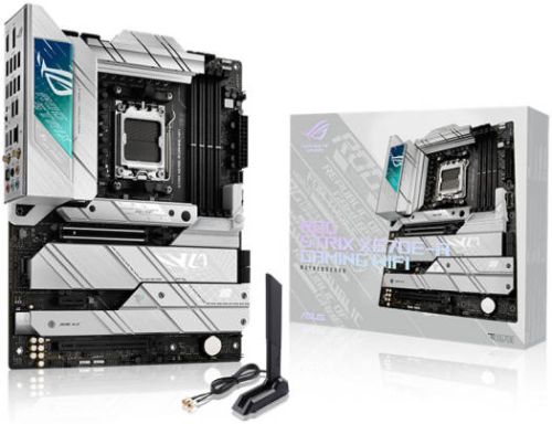  ASUS ROG Strix X670E-A Gaming WIFI ATX Motherboard, AMD X670 Chipset, AM5 Socket, 4 x 2-Channel DDR5 128GB Max, Wi-Fi 6E, 4x M.2 Slot, Intel 2.5 Gb Ethernet, 1xPCIe 5.0, 1xHDMI/DP | 90MB1BM0-M0EAY0