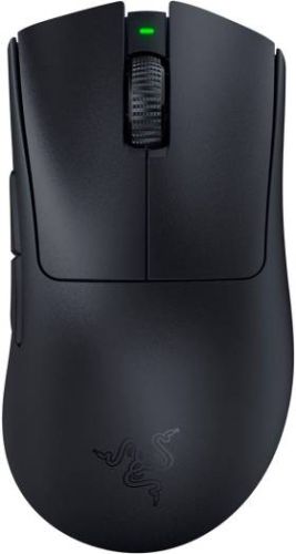 Razer Deathadder V3 Pro Gaming Mouse, Focus Pro 3K Optical Sensor, 30000 Max DPI Sensitivity, Optical Mouse Switches Gen-3, 5 Programmable Buttons, 100% PTFE Feet, Black | RZ01-04630100-R3G1