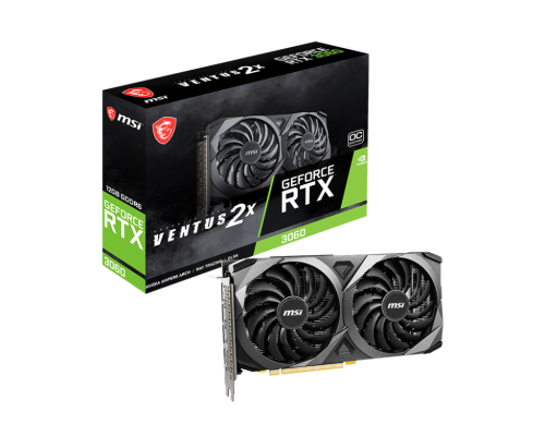 MSI NVIDIA® GeForce RTX™ 3060 VENTUS 2X 12G OC Graphic card