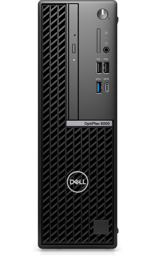 Dell OptiPlex 5000 Desktop Computer, Intel Core i5 12th Gen i5-12500 Hexa-core (6 Core) 3 GHz, 4 GB RAM DDR4 SDRAM, 256 GB M.2 PCI Express NVMe 3.0 x4 SSD - Small Form Factor - Black