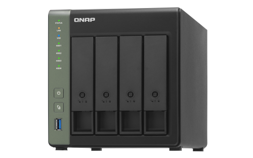 QNAP TS-431X3-4G (1.7GHZ/4GB RAM/4X SATA/1X GBE/2X 2.5GBE/1X 10GBE SFP +/3X USB 3.2)
