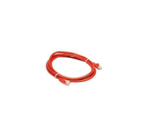 D-Link CAT6 UTP 24 AWG PVC Round Patch Cord, 4 Unshielded Twisted Pair (UTP) Cable, solid copper, 24 AWG Conductor Size, HD-PE, PVC UL94V-0, 1m Red | NCB-C6UREDR1-1