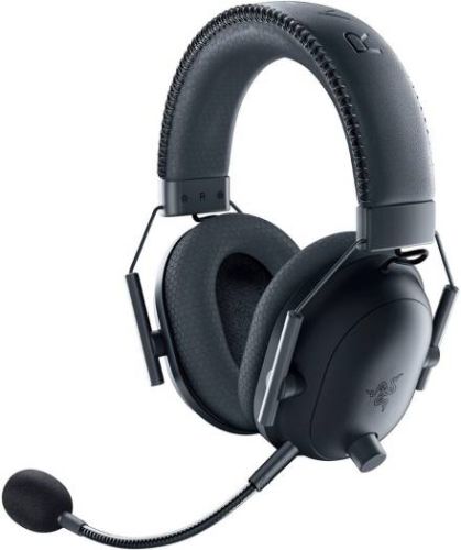 Razer BlackShark V2 Pro 2023 Edition Gaming Headphones, TriForce Titanium 50mm Drivers, Unidirectional Pick-Up Pattern, THX Spatial Audio, 2.4GHz & BT5.2 Connectivity, Black | RZ04-04530100-R3M1