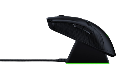 Razer Viper Ultimate Hyperspeed Lightest Wireless Gaming Mouse & RGB Charging Dock, 20K DPI Optical Sensor, Chroma RGB Lighting, 8 Programmable Buttons  RZ01-03050100-R3G1