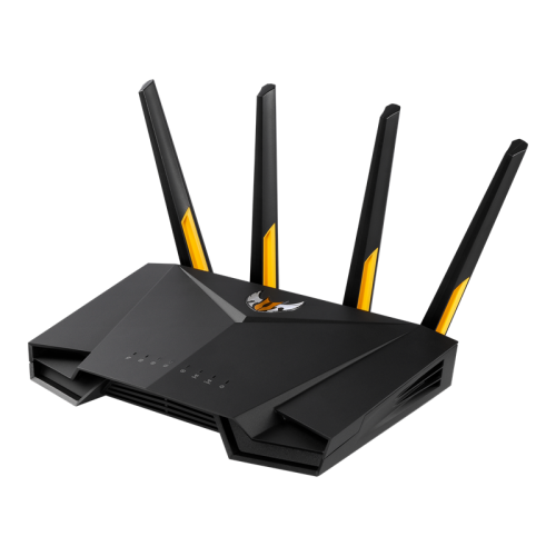 ASUS TUF Gaming AX3000 V2 Dual Band WiFi 6 Gaming Router with Mobile Game Mode, 2.4GHz / 5GHz Bands, 3000 Mbps Speed, 2.5Gbps Port, Wi-Fi 6, AiProtection Pro Network Security, Black | 90IG0790-MU9B00