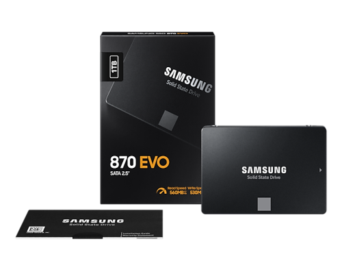 Samsung 870 EVO 1TB 2.5 Inch SATA III Internal SSD | MZ-77E1T0
