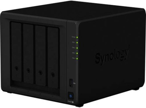 Synology disk station DS420+ 4bay Intel Celeron J4025 2GB (Diskless), RJ-45 x2, USB 3.0 x2 Ports, Black | DS420+