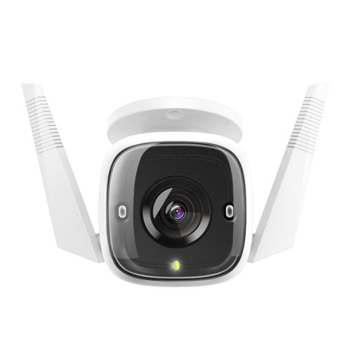 tp-link Tapo Outdoor Security Wi-Fi Camera, Ultra-High-Definition Video, Wired or Wireless Networking, Advanced Night Vision, Motion Detection and Notifications (AI), Sound and Light Alarm, Two-Way Audio, up to 512 GB, Voice Control | Tapo C310