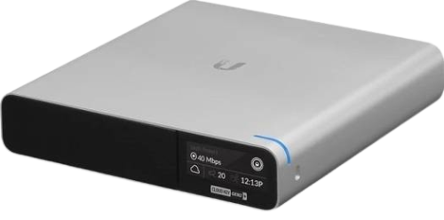 Ubiquiti UniFi Cloud Key Gen2 Plus, Protect video surveillance software, Powered by 802.3af PoE, 1 TB 2.5" hard drive included, Anodized Aluminum | UCK-G2-PLUS