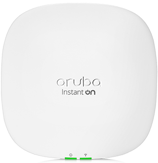 Aruba Instant On AP25 .11ax 4x4 Wi-Fi Access Point, Gaming, tech start-ups, boutique hotels, professional offices | R9B27A