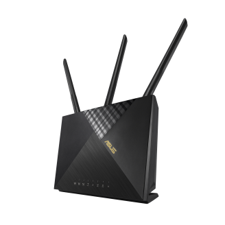 ASUS 4G+ Cat.6 300Mbps Dual-Band WiFi 6 AX1800 LTE Router,Captive portal,AiProtection Classic network security,Parental controls | 90IG06G0-MO3110