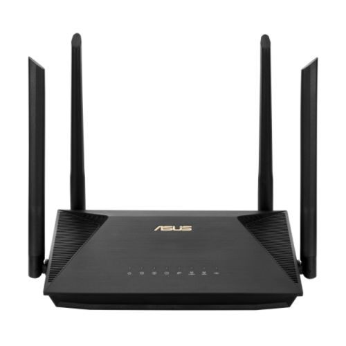 ASUS RT-AX53U AX1800 WiFi 6 Router, 1800Mbps Speed, 4 Gigabit Ports, MU-MIMO and OFDMA, AiProtection Classic Security | 90IG06P0-MO3500